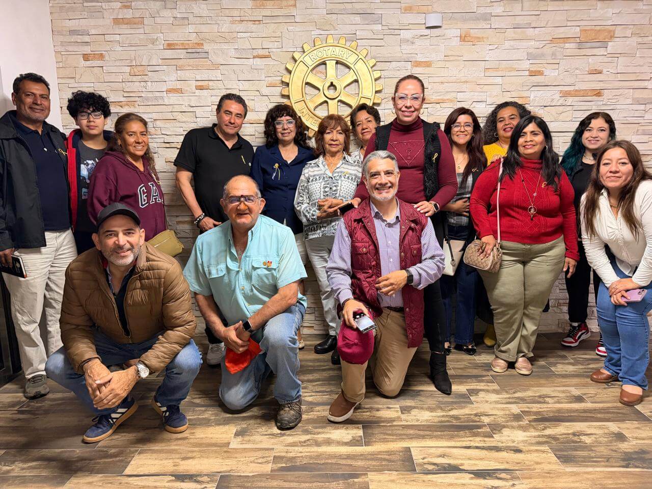 Integrantes del Club Rotario Puerta del Bajío